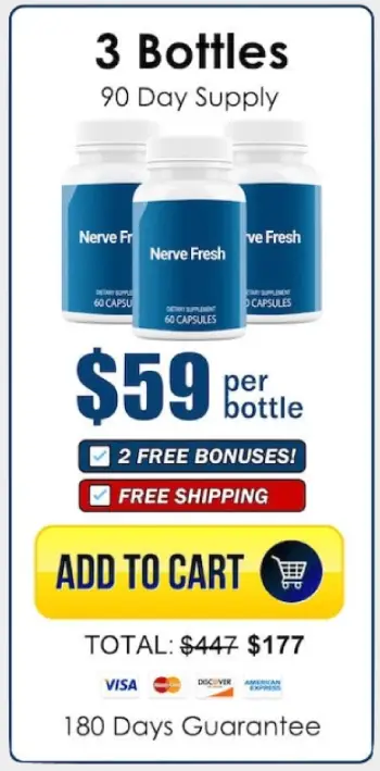 3 bottle nerve support supplement bundle offer designed for better value and longer daily support