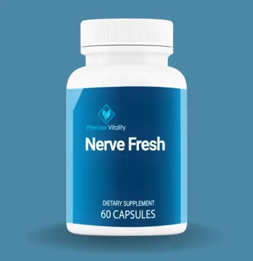 Natural nerve support supplement capsules for daily comfort, relaxation, and overall wellness